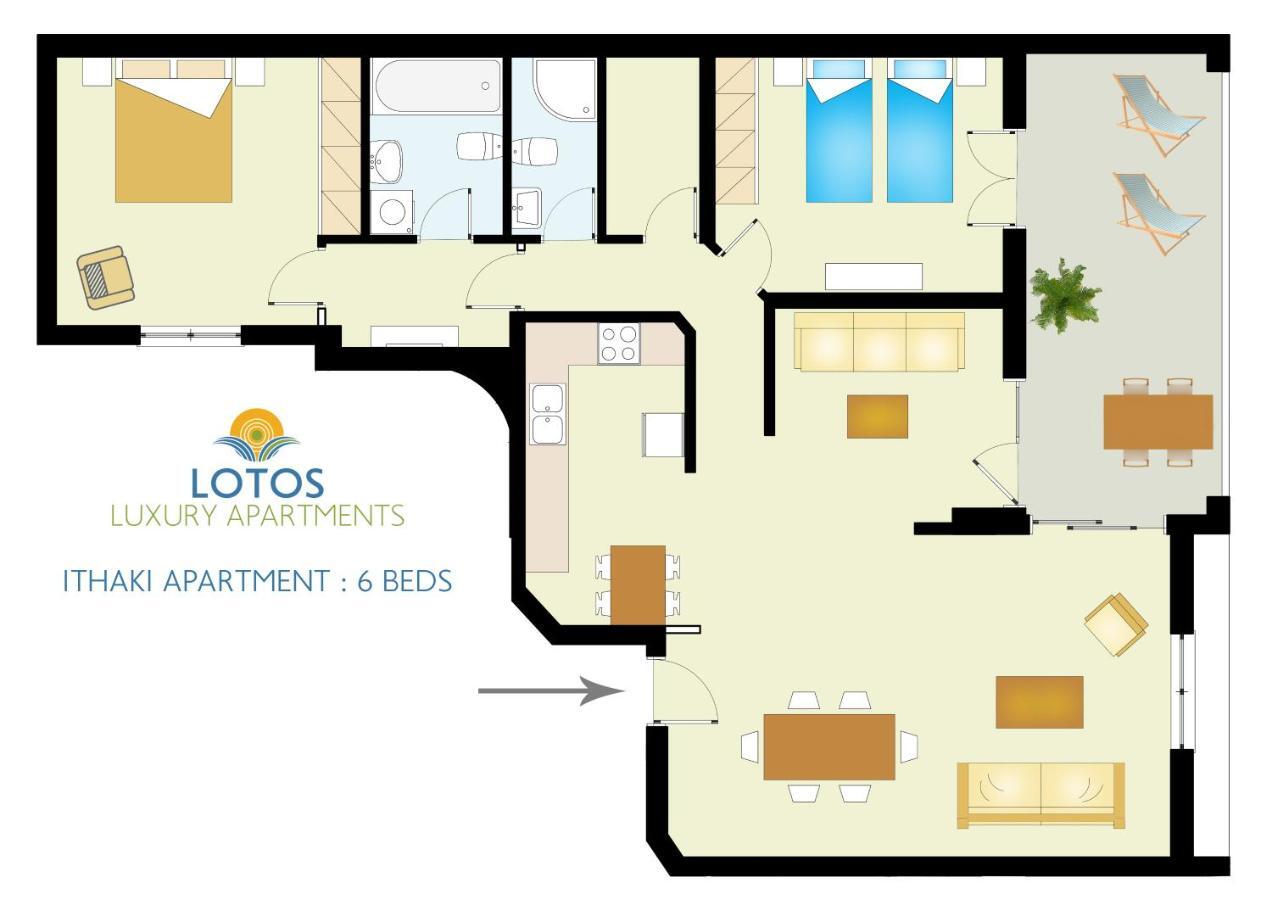Lotos - Luxury Apartments Kounoupidhianá Eksteriør bilde